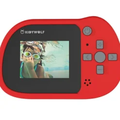 Outlet Appareil photo numérique et vidéo Kidycam Waterproof rouge Enfant Appareil Photo Enfant