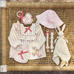 Elodie Details Attache sucette en bois Candy Stripes