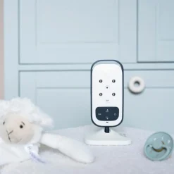 Sale Babyphone avec caméra et écran couleur 2,4 pouces Blanc-Anthracite Babyphone