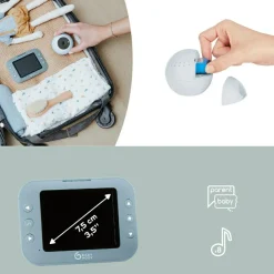 Babymoov Babyphone avec caméra sans fil Yoo Roll