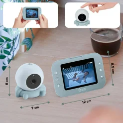 Babymoov Babyphone avec caméra sans fil Yoo Roll