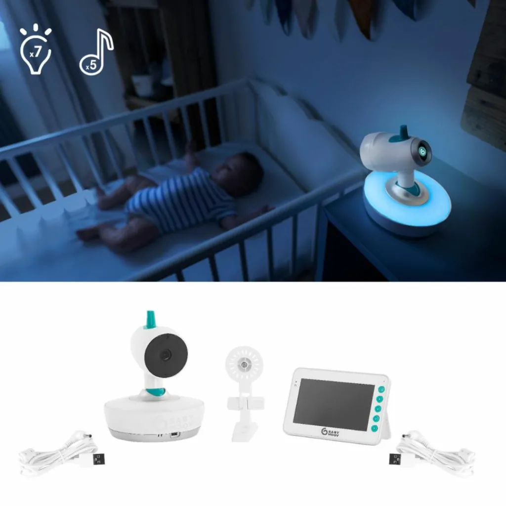 Babymoov Babyphone vidéo YOO-Moov 360°