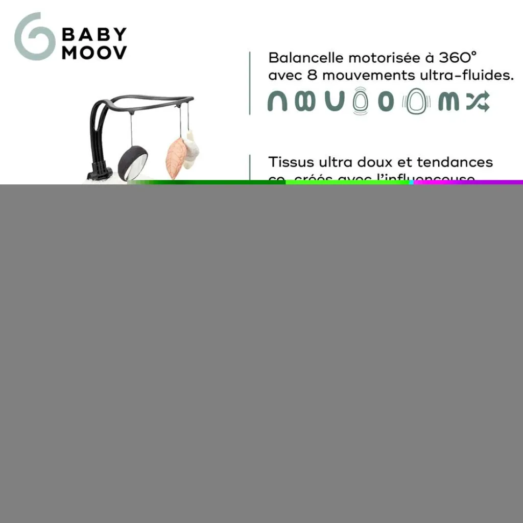 Babymoov Balancelle Swoon Evolution Curl White X Babyatouprix