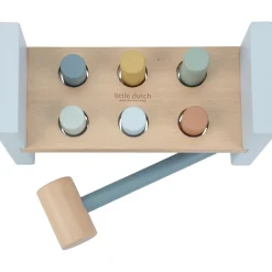Little Dutch Banc à marteler en bois FSC Forest Friends