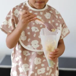 Béaba Bavoir à manches évolutif et 2 en 1 Savannah bloom