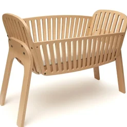 Charlie Crane Berceau cododo évolutif Kodo en bois naturel (80 x 43 cm)