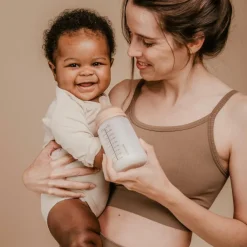 Suavinex Biberon anti-colique Zerø.Zerø - Débit Moyen - M Medium (270 ml)