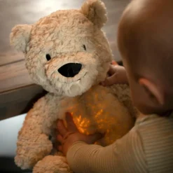 Baby's Only Bo l’ours avec entraîneur de sommeil Warm Linen