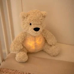 Baby's Only Bo l’ours avec entraîneur de sommeil Warm Linen