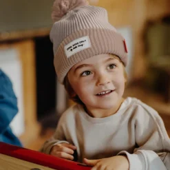 Enfant Hello Hossy Bonnet Block Coffee (2-5 ans)