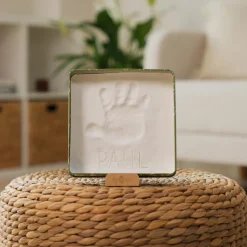 Petit Artichaut Boîte à empreintes Baby Box Carrée Olive Tree