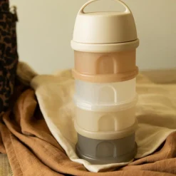 Boîte doseuse 4 compartiments Argile Translucide Boîte Doseuse