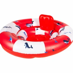 Discount Bouée bébé Baleine rouge-blanc Bouée