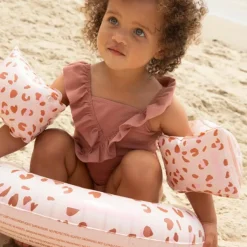 Bouée Léopard vieux rose Bouée