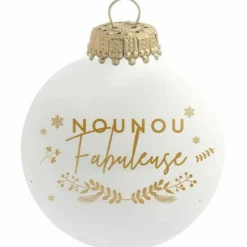 Baubels Boule de Noël Nounou Fabuleuse