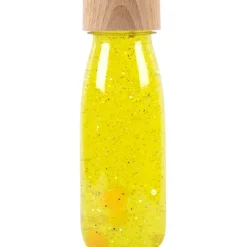 Petit Boum Bouteille sensorielle Float Jaune