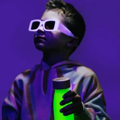 Bouteille sensorielle Float Jaune fluorescente Bouteille Sensorielle