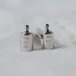 Online Boutons de manchette personnalisable (laiton) Cadeaux Papa