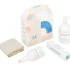 Box Minois X Poudre Organic (3 soins + 1 lange) - Reconditionné Cosmétiques Pour Bébé