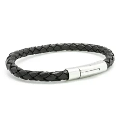 Clearance Bracelet L'Epicurien noir (acier) Cadeaux Papa