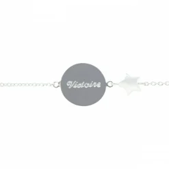 Enfant Petits trésors Bracelet Lovely nacre étoile (argent 925°)