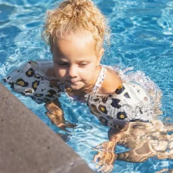 Brassards de natation Léopard beige (2-6 ans) Brassards Bébé
