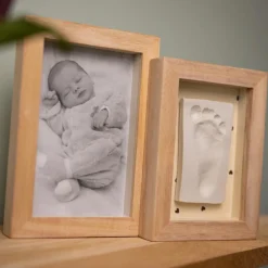 Petit Artichaut Cadre photo empreintes Duo Jolis Cœurs