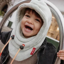 Enfant Hello Hossy Cagoule polaire Warmy Green (2-5 ans)