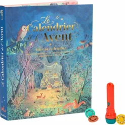 Moulin Roty Calendrier de l'avent Lampe à histoires La Grande Famille