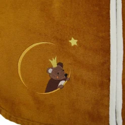 L'oiseau bateau Cape de bain Ourson Noisette personnalisable (0-5 ans)