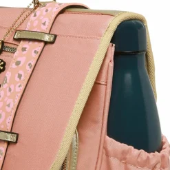 Caméléon Cartable A4 maternelle Pink Gold Leopard (35 cm)