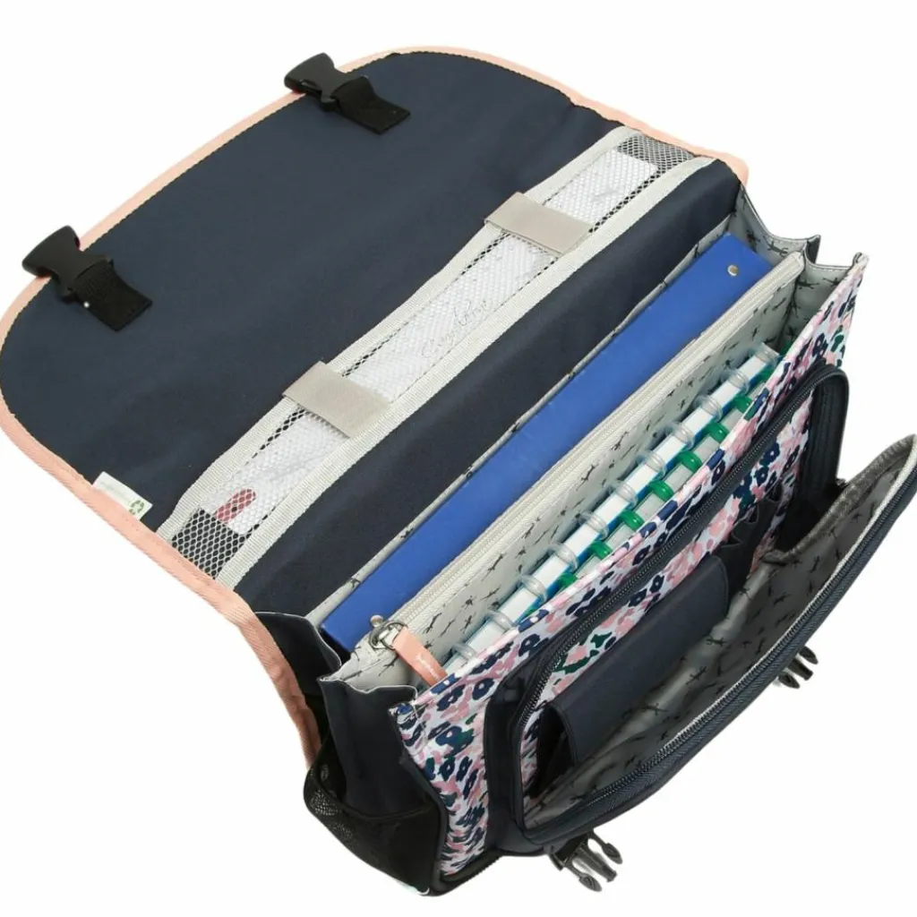 Caméléon Cartable A4 primaire Navy Liberty (38 cm)