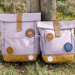 Cartable CP Rolltop Little Gang Mauve Enfant Sac À Dos Enfant