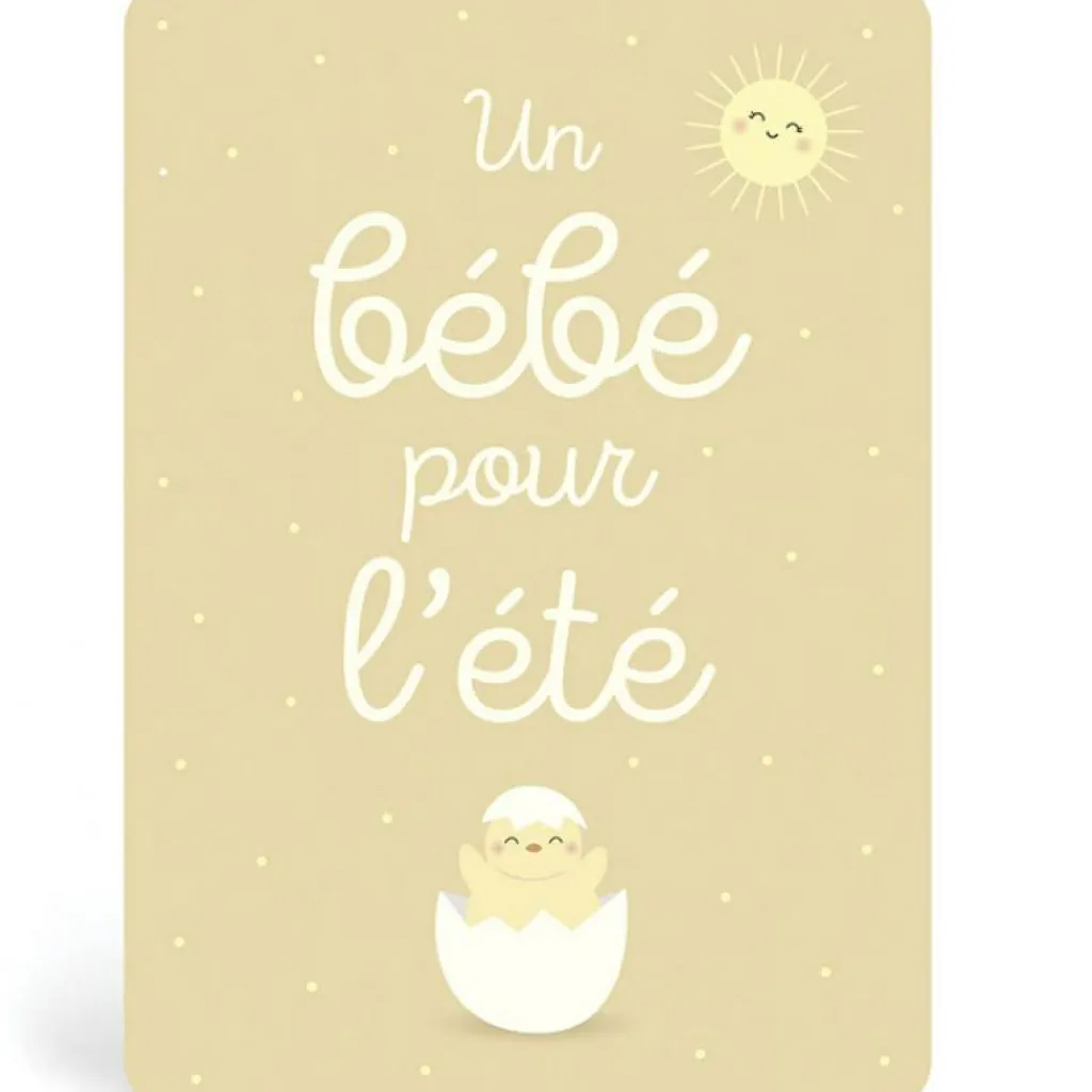 Zü Carte Un bébé pour l'été