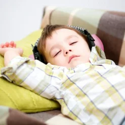 Alecto Casque anti bruit pour bébés et enfants rose