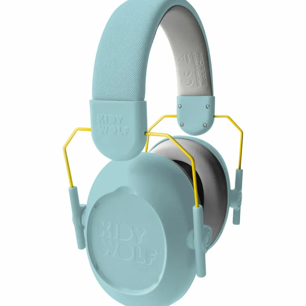 KIDYWOLF Casque anti-bruit à coques interchangeables KIDYNOISE bleu
