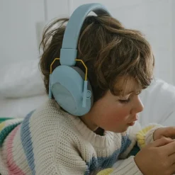 KIDYWOLF Casque anti-bruit à coques interchangeables KIDYNOISE bleu