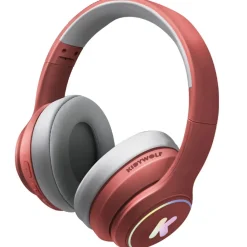 KIDYWOLF Casque audio rouge