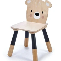 New Chaise enfant ours en bois Chaise