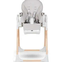 Quax Chaise haute Papum Blanc-Naturel