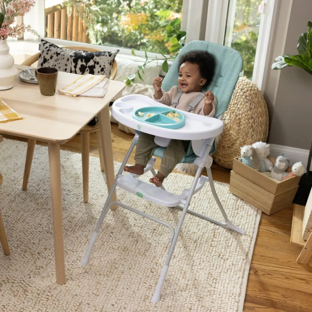 Ingenuity Chaise haute pliante Sun Valley Vert d'eau