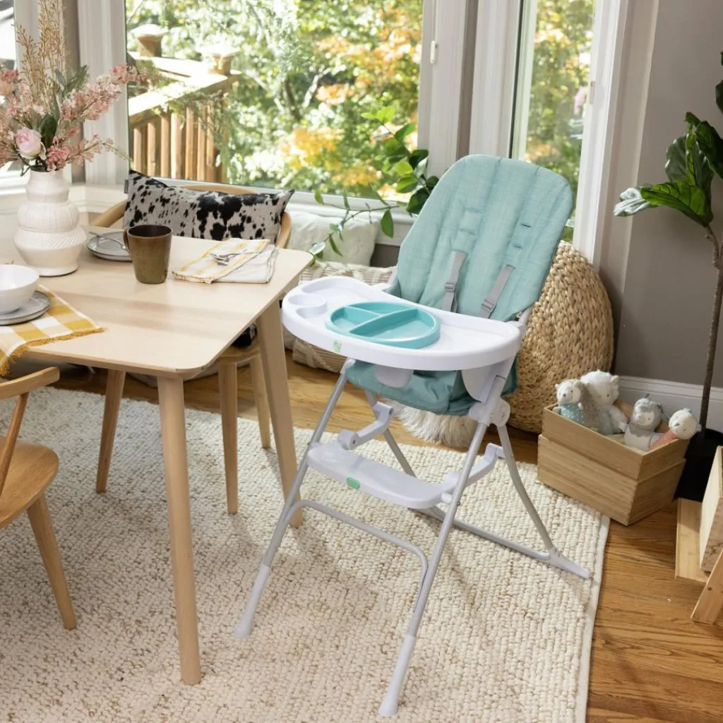 Ingenuity Chaise haute pliante Sun Valley Vert d'eau