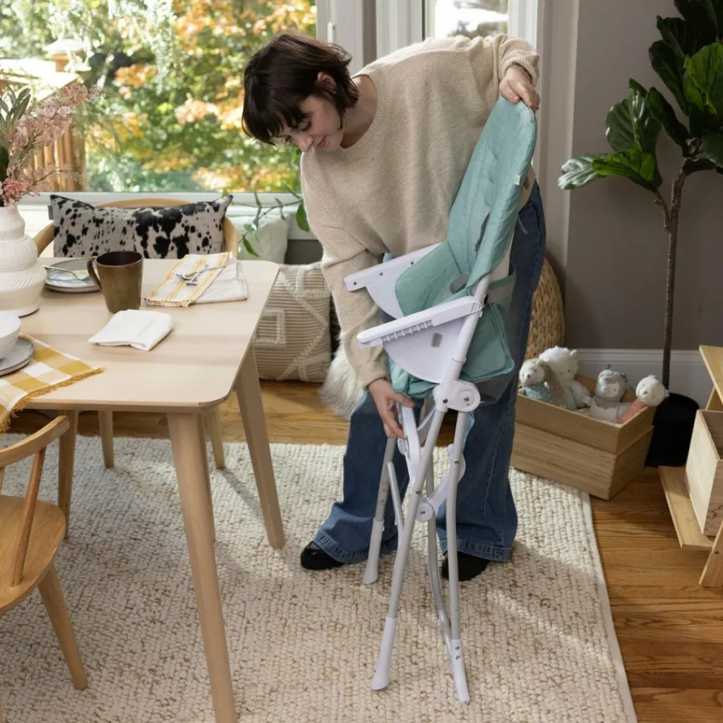 Ingenuity Chaise haute pliante Sun Valley Vert d'eau