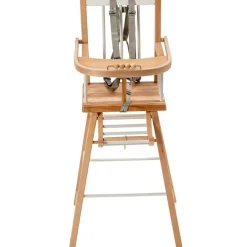 Combelle Chaise haute traditionnelle André hybride blanc