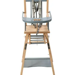 Best Chaise haute transformable Marcel hybride bleu gris Chaise Haute
