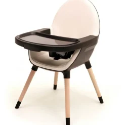 Outlet Chaise haute évolutive Essentiel plus noir et sable Chaise Haute