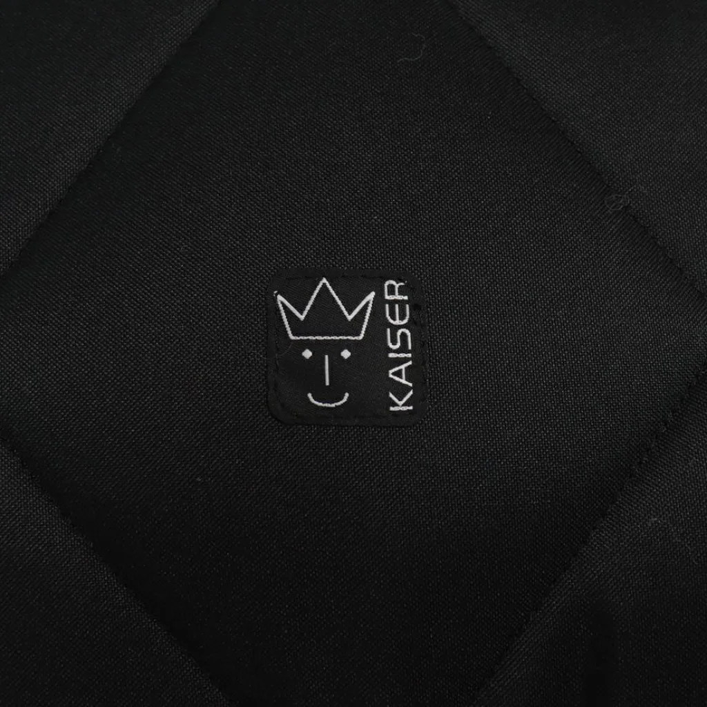 Kaiser Chancelière capuche souris en laine noir (6-36 mois)