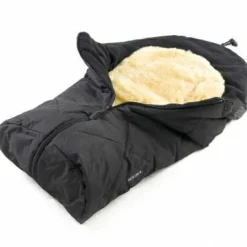 Discount Chancelière Little Sheepy noir - peau d'agneau amovible (0-24 mois) Chancelière Cosy