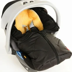 Discount Chancelière Little Sheepy noir - peau d'agneau amovible (0-24 mois) Chancelière Cosy