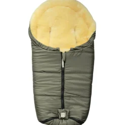 Sale Chancelière pour siège-auto bébé en peau d'agneau NAADJA kaki Chancelière Cosy